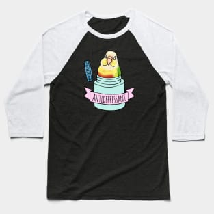 Antidepressant Pineapple Conure Baseball T-Shirt